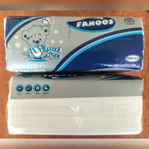 دستمال کاغذی 500 برگ فانوس